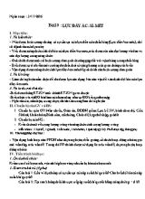 Giáo án Vật lý - Bài 10 Lực đẩy Ác-Si-mét